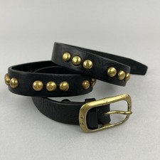 Davidson black leather for sale  LONDON