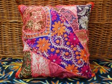 Boho dekokissen handbestickter gebraucht kaufen  Lenzkirch