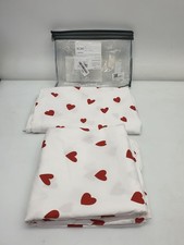 Nayoroom Pościel 140x200 Serca Czerwona Biała Estetyczna Poszewka na kołdrę Mikrofibra  na sprzedaż Nayoroom Pościel 140x200 Serca Czerwona Biała Estetyczna Poszewka na kołdrę Mikrofibra  na sprzedaż  PL