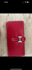 Red hermes leather for sale  HEREFORD