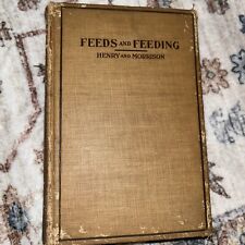 🔥🔥Feeds And Feeding: A Handbook 1922 HC Livestock Farm Animals Vintage Ithaca segunda mano  Embacar hacia Mexico