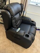 Leather recliner chair for sale  NORWICH