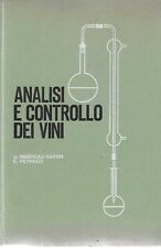Analisi dei vini usato  Gorizia
