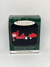 "1955 Murray Tractor and Trailer" MINIATURA Hallmark lembrança ornamento, usado comprar usado "1955 Murray Tractor and Trailer" MINIATURA Hallmark lembrança ornamento, usado comprar usado  Enviando para Brazil