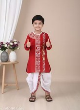 Conjunto de Calças Kurta & Dhoti de Algodão Estampado Masculino da Moda | Conjunto Kurta Roupa Étnica Infantil comprar usado Conjunto de Calças Kurta & Dhoti de Algodão Estampado Masculino da Moda | Conjunto Kurta Roupa Étnica Infantil comprar usado  Enviando para Brazil