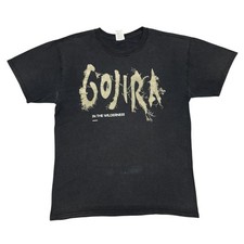 Camiseta vintage Gojira turnê preta concerto banda de metal Mastodon Meshuggah Opeth comprar usado Camiseta vintage Gojira turnê preta concerto banda de metal Mastodon Meshuggah Opeth comprar usado  Enviando para Brazil