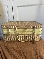 Petite valise osier d'occasion  Audruicq