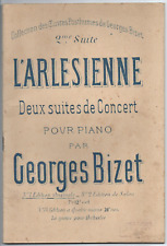 Partition piano bizet d'occasion  Chaumont