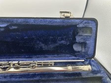 Flauta Armstrong vintage modelo 204 banhada a prata EUA com estojo, articulação para os pés e corpo comprar usado  Enviando para Brazil
