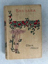 BARBARA A Story of Cloud and Sunshine de Clara Vance Mary Denison 1897 RARO segunda mano  Embacar hacia Mexico