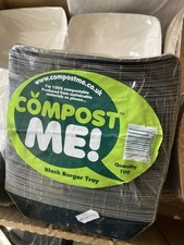 Black burger tray for sale  WELLINGTON