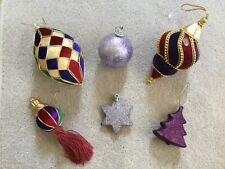 Christmas tree baubles for sale  SALTASH