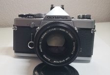 Câmera de Filme Olympus OM-1n 35mm com Lente 50mm f/1.8 Perfeita comprar usado  Enviando para Brazil