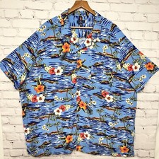 Camisa Havaiana Azul Palmeira Floral Manga Curta Flowy Beachy Tamanho 3X comprar usado Camisa Havaiana Azul Palmeira Floral Manga Curta Flowy Beachy Tamanho 3X comprar usado  Enviando para Brazil