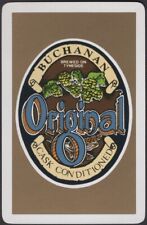 Cartas de baralho cartas únicas antigas vintage BUCHANAN ORIGINAL cerveja publicidade comprar usado  Enviando para Brazil