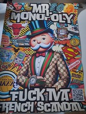 Superbe affiche monopoly d'occasion  Bagnères-de-Bigorre