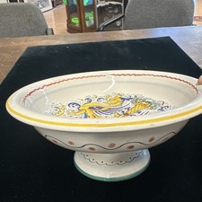 Deruta italian pottery for sale  Orange