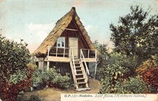 Cartão postal vintage B204 Portugal Madeira Sant Anna Habitacao rustina House 1910 comprar usado Cartão postal vintage B204 Portugal Madeira Sant Anna Habitacao rustina House 1910 comprar usado  Enviando para Brazil