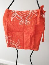 Red orange sarong for sale  YORK