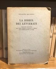 Bibbia dei letterati usato  Lumarzo