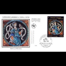 Fdc soie léonard d'occasion  Crécy-la-Chapelle