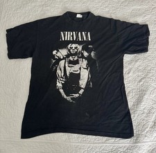 mens nirvana t shirt for sale  PLYMOUTH