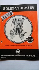 Solex doppel fallstromvergaser gebraucht kaufen  Wabern