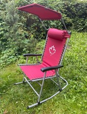 Schaukelstuhl kanada rot gebraucht kaufen  Taucha