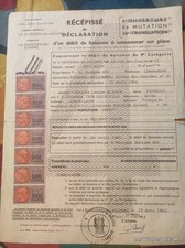 Rare affranchissement fiscal d'occasion  Odos