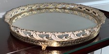 chic round mirrored tray for sale chic round mirrored tray for sale Leawood
