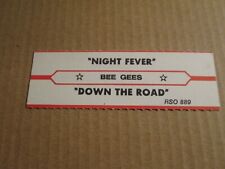 Tira Jukebox Bee Gees - Night Fever Orig 1978, usado comprar usado  Enviando para Brazil