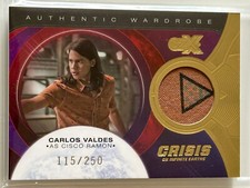 Carlos Valdez como Cisco Ramon Wardrobe M07, CZX Crisis on Infinite Earths 115/250 comprar usado  Enviando para Brazil