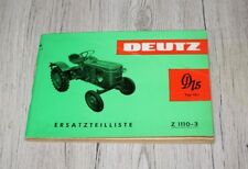 Riginal deutz ersatzteilliste gebraucht kaufen  Zeiskam