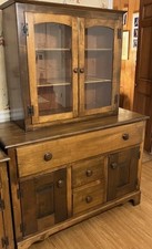 Hutch cabinet solid for sale  Basking Ridge