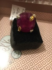 Bague argent sertie d'occasion  Aigueblanche