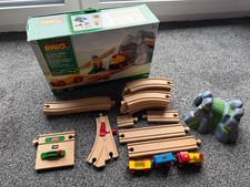 Brio eisenbahn set gebraucht kaufen  Glashütten
