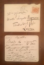 Lettera autografa di Giacomo Puccini comprar usado Lettera autografa di Giacomo Puccini comprar usado  Enviando para Brazil