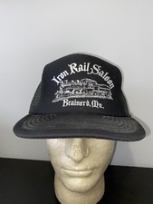Boné de beisebol vintage Iron Rail Brainerd Minnesota malha Snapback boné caminhoneiro comprar usado  Enviando para Brazil