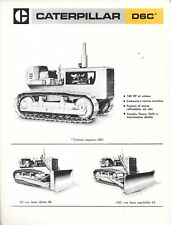 Depliant caterpillar d6c usato  Sezzadio