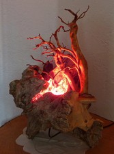 Wurzelskulptur tischlampe wurz gebraucht kaufen  Reichshof