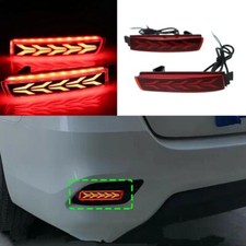 Lâmpada de farol de neblina de freio refletor de para-choque traseiro LED vermelho para Nissan Sentra 2013-2019 comprar usado  Enviando para Brazil