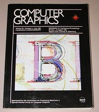 Computer graphics siggraph for sale  USA