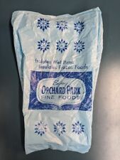 Vintage 1950's Department Grocery Store Bolsa Azul Pomar Park Buffalo NY Fine comprar usado  Enviando para Brazil