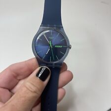Swatch watch blue for sale  Irwin