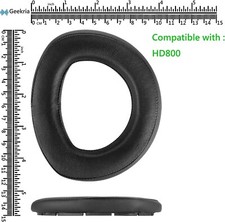 Usado, Protetores auriculares de substituição de pele de carneiro Geekria compatíveis com fones de ouvido Sennheiser HD800 comprar usado  Enviando para Brazil