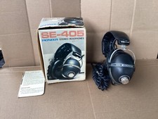 Fones de ouvido estéreo vintage Pioneer SE-405, estojo 1970 - Testado comprar usado  Enviando para Brazil