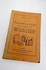 Accumulateurs electriques fait d'occasion  Paris IX