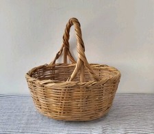 Vintage wicker shopping for sale  COULSDON