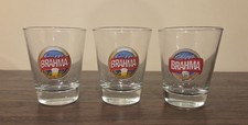 3 copos de cerveja brasileiros Chopp Brahma amostrador 8 oz comprar usado  Enviando para Brazil