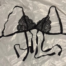 Black sexy bra for sale  BRISTOL